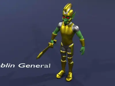 Goblin Army Asset Pack Low-poly 3D model