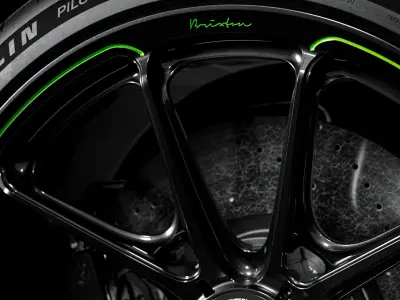 Michelin Pilot Sport S 5 295 30 21 102Y XL 3D model