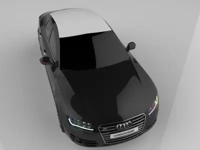 Audi Rs7 3D Model Native files Solidworks 3D model