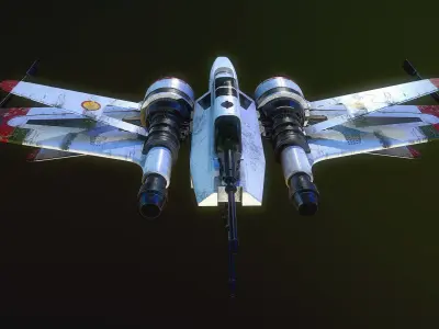 ARC-170 starfighter 3D model