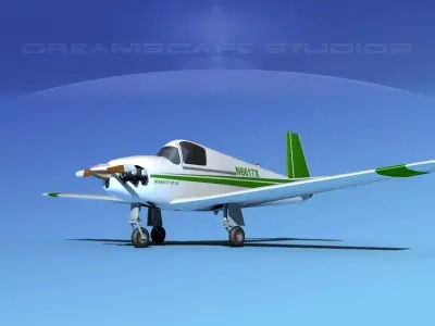 Mooney M-18 Mite V03 3D model