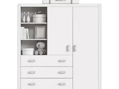 Children Furniture in a Modern Style 001 3D model