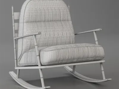 Rocking chair Free 3D model purchase
