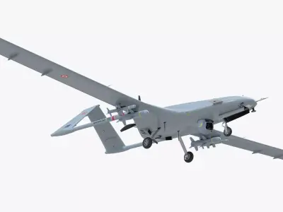 Bayraktar TB2 3D model