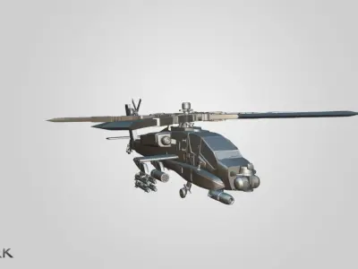 Thanos Chopper 3D model