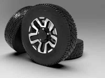 Toyota Land Cruiser 2025 Wheel-Rim 3D model