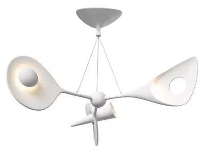 Alexandre Biaggi Bird chandelier 3D model