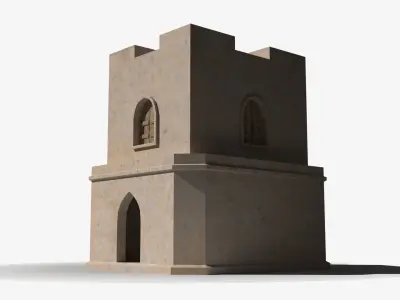 Arab x44 Low-poly 3D model