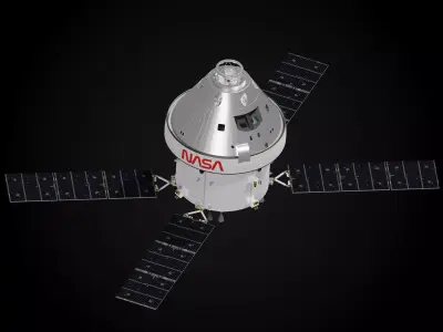 Orion MPCV Spacecraft 3D model