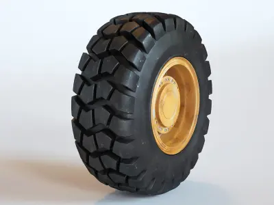 Wheel Tractor 3D model