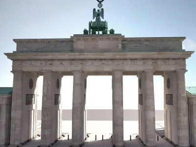 Brandemburg Berlin Gate 3D model