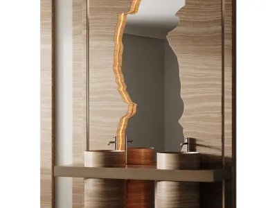 Bathroom furniture 7 3D model