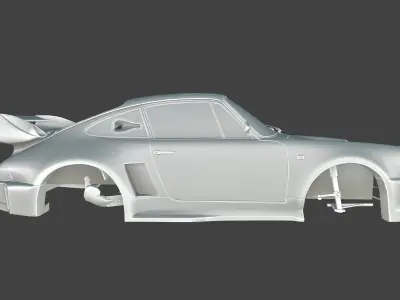 Porsche 930 Abflug Kit 3D model