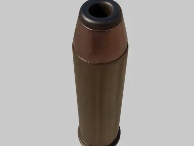 Bullet Free low-poly 3D model