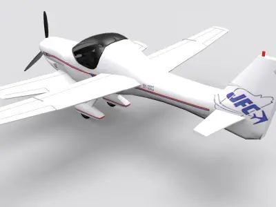 Eagle 150 Low-poly 3D model