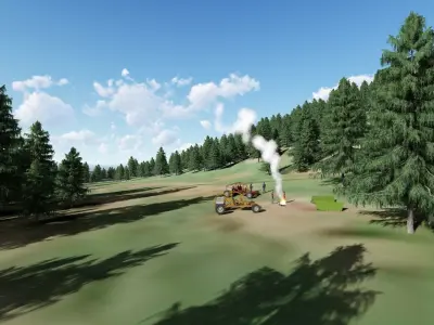 Laurel Lake California 3D model