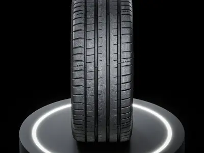 Michelin Pilot Sport 5 255 40 ZR18 99Y 3D model