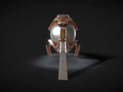 Star Wars - Solar Sail Low-poly 3D model