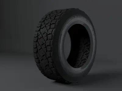 Tyre- Nitto Ridge Grappler- 3D Model 3D model
