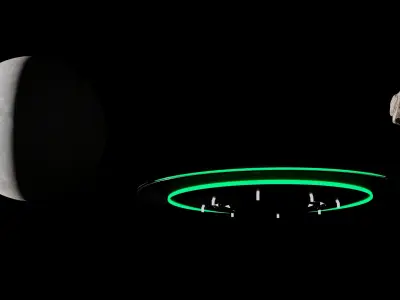 UFO high geometry 3D model
