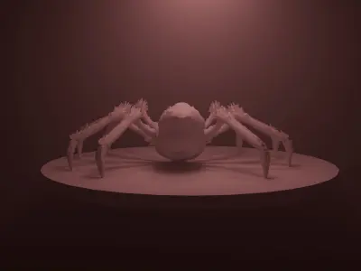 Fantasy Spider Free 3D print model