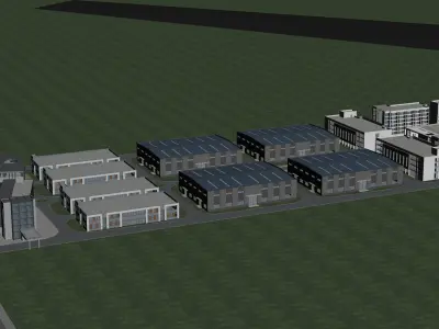 Office Building Collection 50 items Vol6 3D model