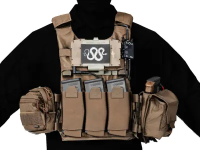 SPIRITUS SYSTEMS LV119 PLATE CARRIER Low-poly 3D model
