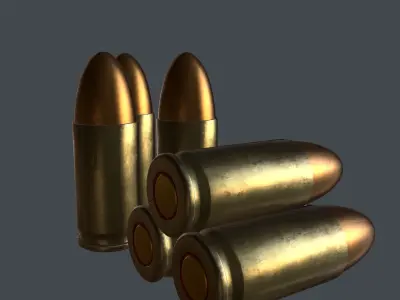 Bullet bullets Free 3D model