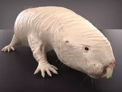 Mole Rat 3D model