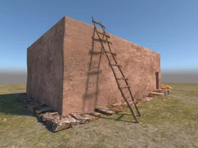 Neolithic House model 3D model