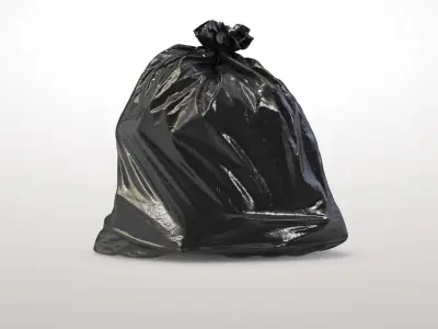 Garbage Bag 01 3D model