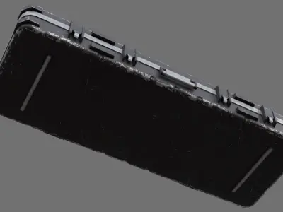 Military Case 2B Low-poly 3D model