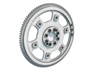 Flexplate Engine Flywheel 3D model