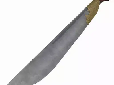 Arabian knife 3D model