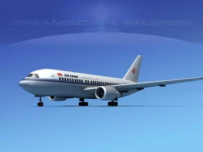 Boeing 767-200ER Air China 3D model