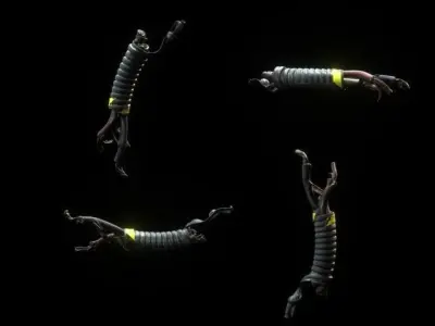 Scifi Prop 3d Scans Pack 2 3D model