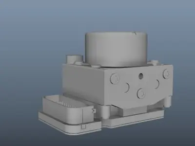 electronic part 1 3D model
