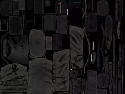 Game Ready Lowpoly  Rigged Soldier Character  Low-poly 3D model