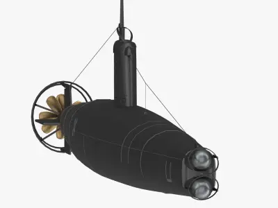 Submarine Ko-Hyoteki 3D model