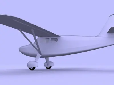 Stinson Voyager 108 3D model