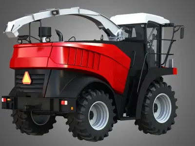 Rostselmash - RSM 1403 Harvester Combine 3D model