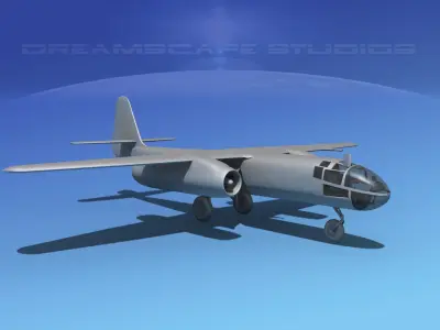 Arado AR 234B Blitz VBM 3D model