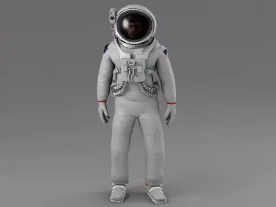 Astronaut  rigged character 3D model