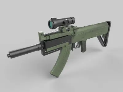 Uzi riffle 3D model