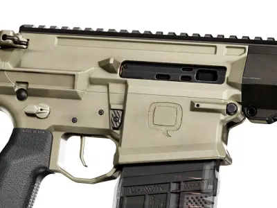 Q BOOMBOX 8 6 BLK RIFLE Low-poly 3D model