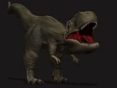 Dinosaur 3D model high poly Free 3D model