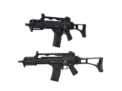 G36C weapon 3D model