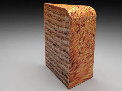 Medovik Cake 3D model