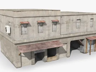 Arab x20 Low-poly 3D model