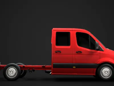 RAM Sprinter Chassis Crew Cab L2 FWD 2020 3D model